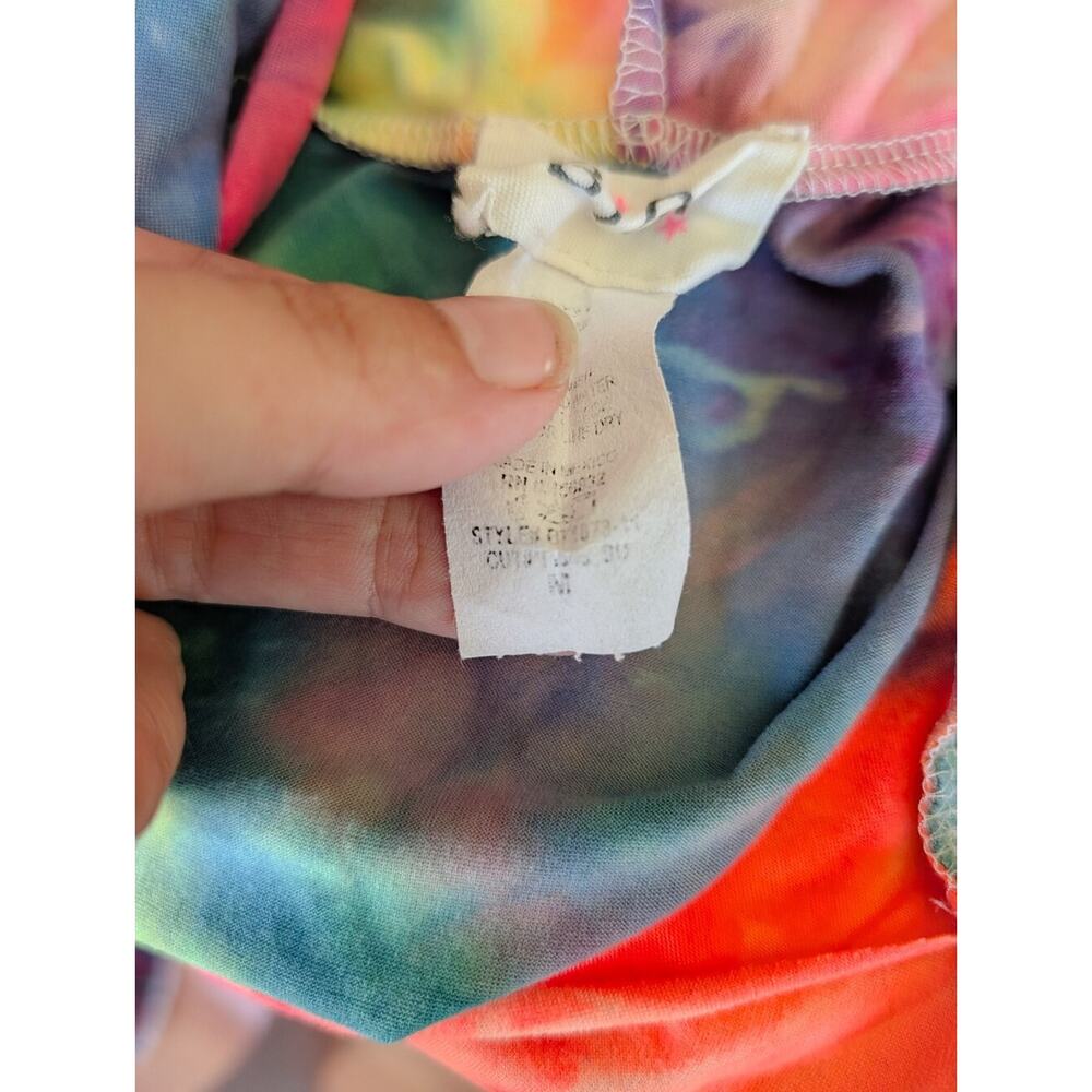 Bibi Vintage Colorful Tie-dye Hoodie - Picture 4 of 4